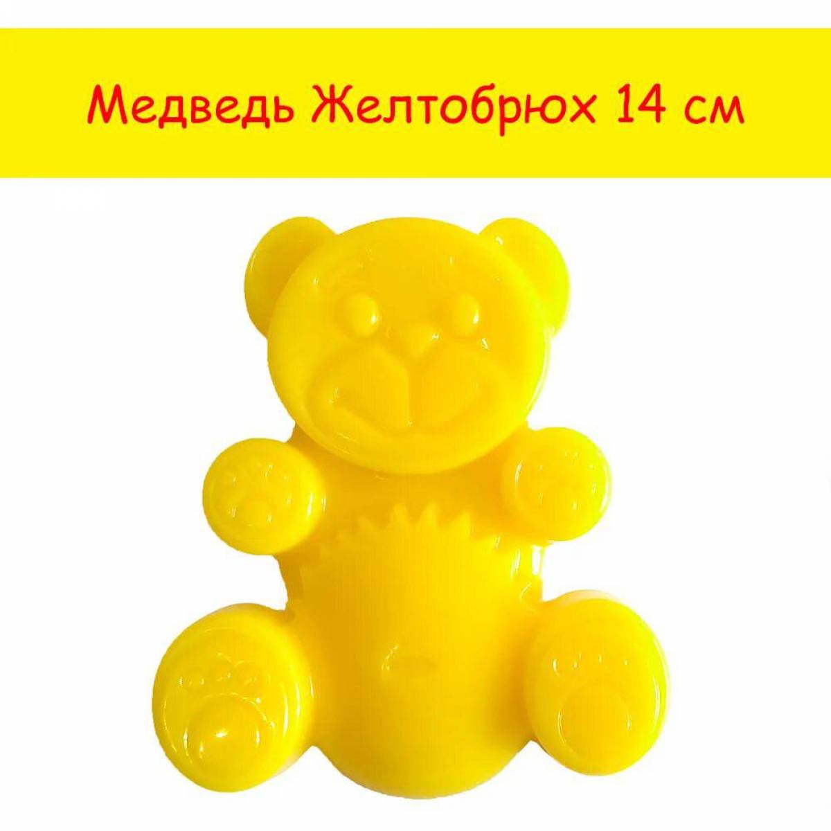 Как нарисовать желейного медведя валеру поэтапно