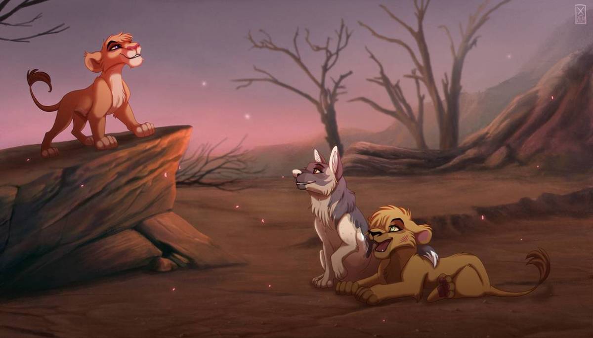 Король лев аниме