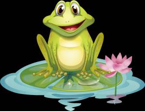 Раскраска жаба для детей #5 #305476