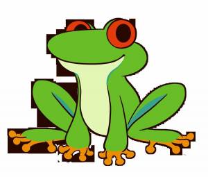Раскраска жаба для детей #7 #305478