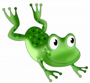Раскраска жаба для детей #9 #305480