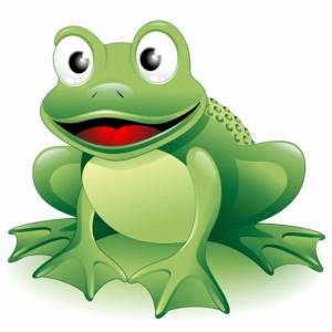 Раскраска жаба для детей #28 #305499
