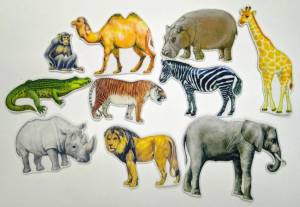 Раскраска животные африки для детей 3 4 лет #1 #307309