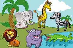 Раскраска животные африки для детей 5 7 лет #7 #307393
