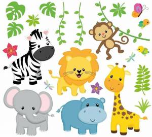 Раскраска животные африки для детей 5 7 лет #26 #307412