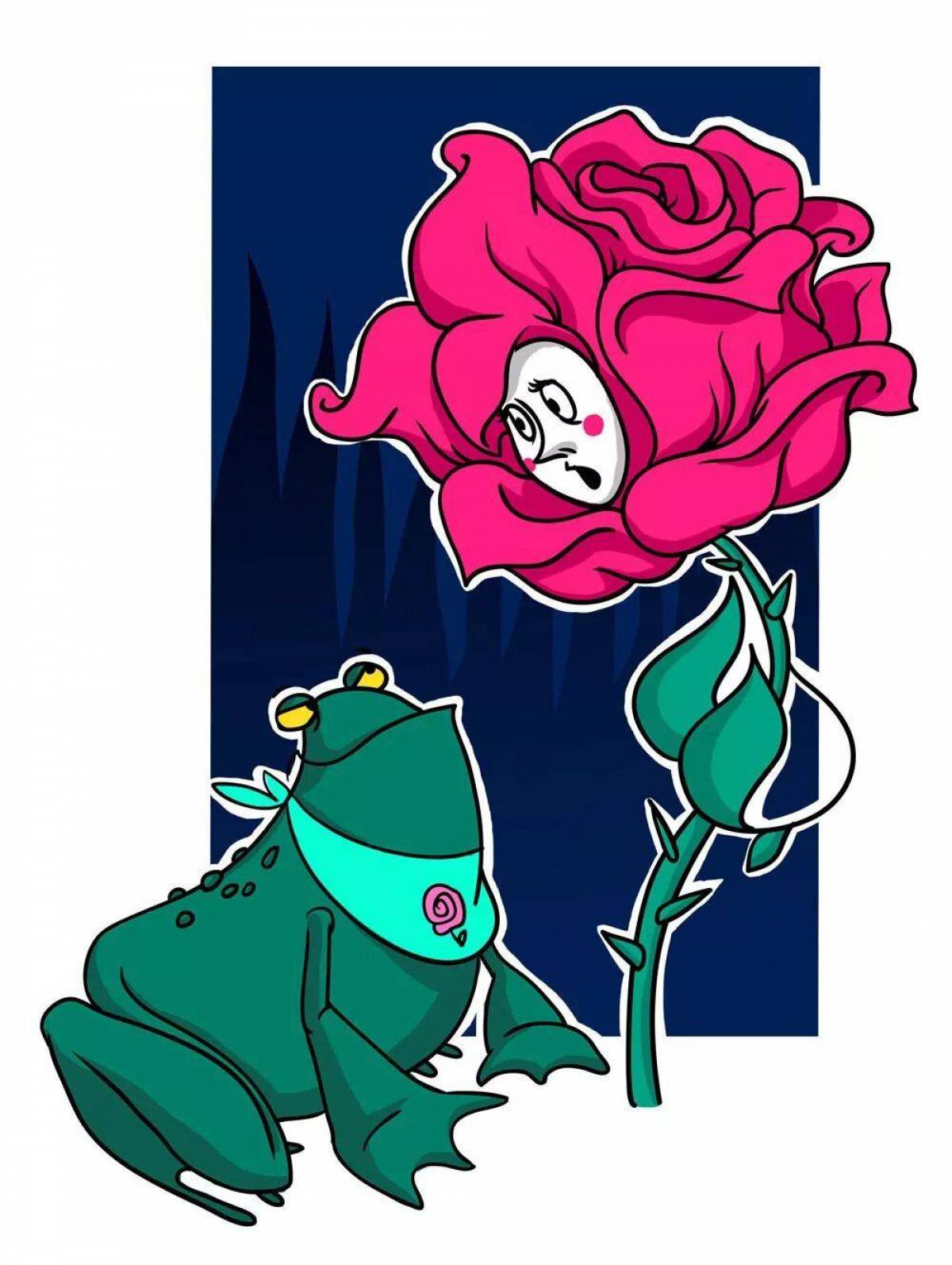 Жаба и роза #1