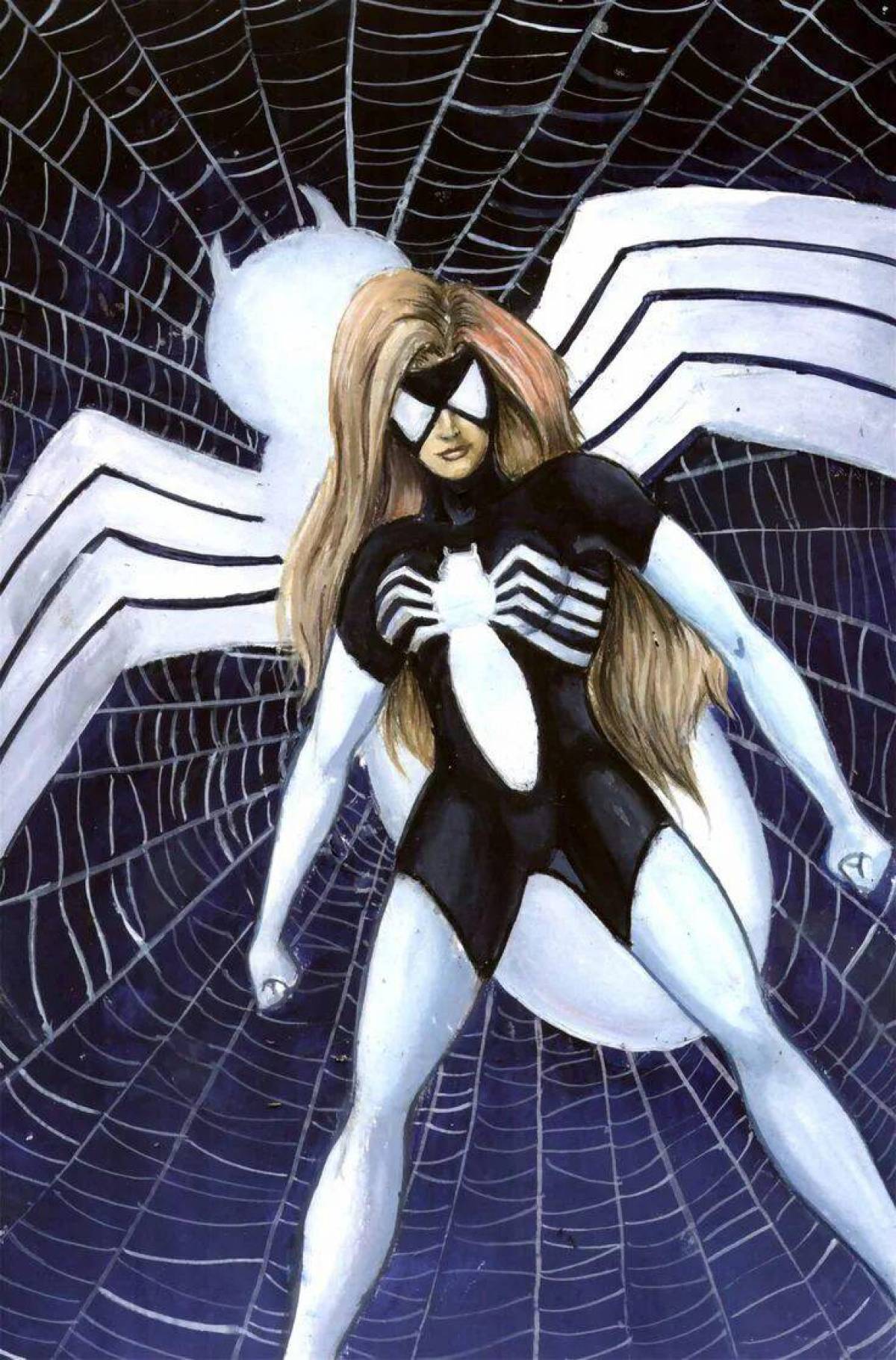 картинки женщины паука