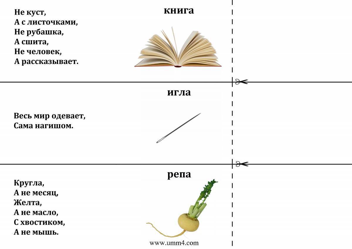 Загадки для детей с картинками для детей 5 6