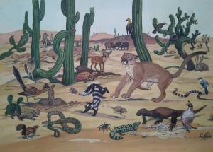 Раскраска животные пустыни #38 #308091