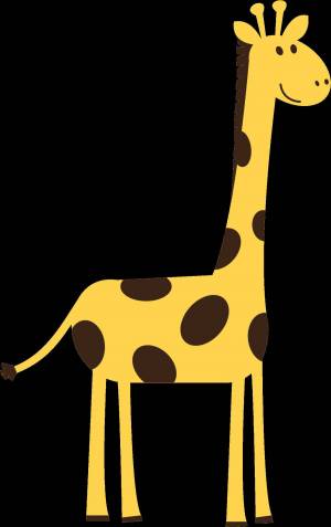 Раскраска жираф без пятен #3 #308958