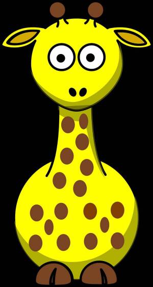 Раскраска жираф рисунок #26 #309125