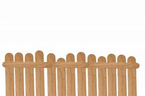 Раскраска забор для детей #21 #309771