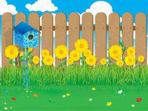 Раскраска забор для детей #22 #309772