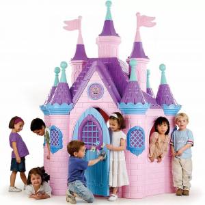 Раскраска замок для девочек #9 #311241