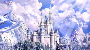 Раскраска замок снежной королевы #2 #311415
