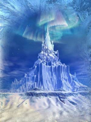 Раскраска замок снежной королевы #5 #311418
