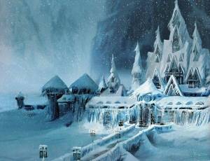 Раскраска замок снежной королевы #10 #311423