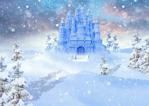 Раскраска замок снежной королевы #18 #311431