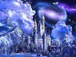 Раскраска замок снежной королевы #22 #311435