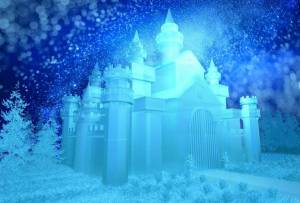 Раскраска замок снежной королевы #23 #311436