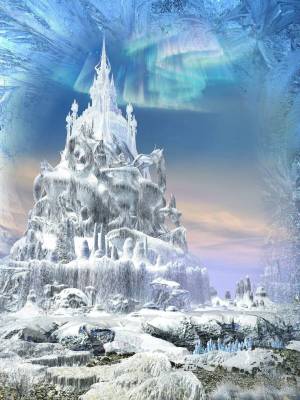 Раскраска замок снежной королевы #36 #311449