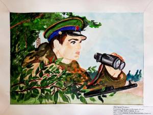 Раскраска защитники отечества рисунок #8 #311984