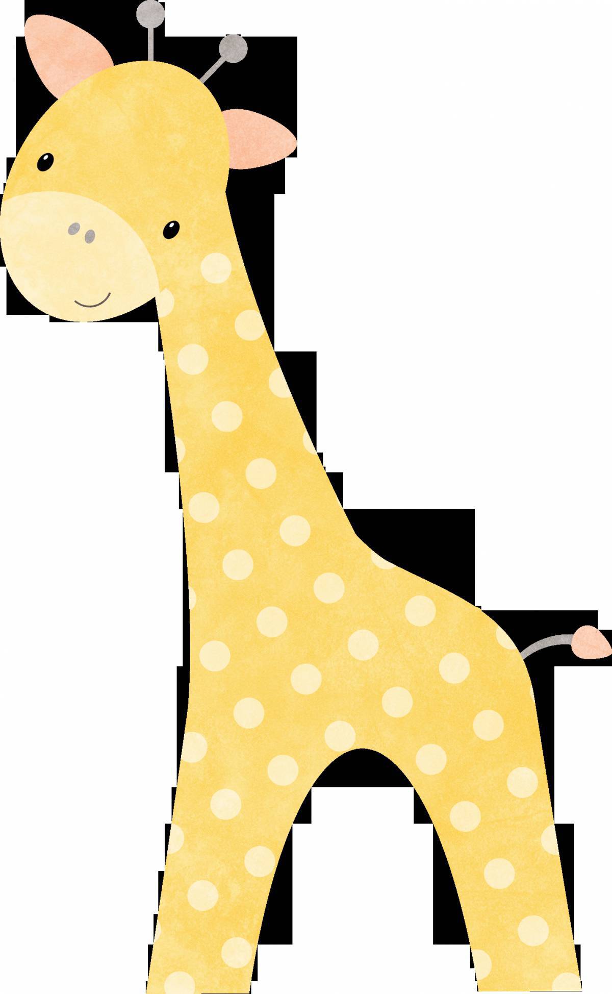 Жираф без пятен для детей #6