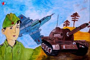 Раскраска защитники отечества рисунок #28 #312004