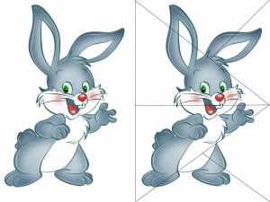 Раскраска заяц для детей 2 3 лет #11 #312257