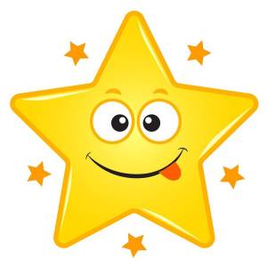Раскраска звезда для детей #2 #312943
