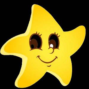 Раскраска звезда для детей #4 #312945