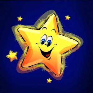 Раскраска звезда для детей #7 #312948