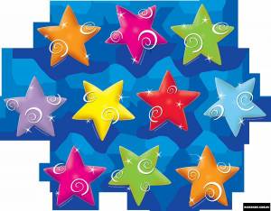 Раскраска звезда для детей #12 #312953