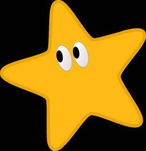 Раскраска звезда для детей #14 #312955