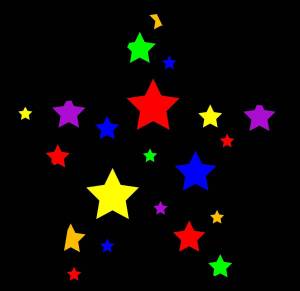 Раскраска звезда для детей #26 #312967