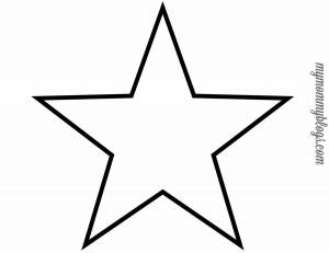 Раскраска звезда пятиконечная #31 #313156
