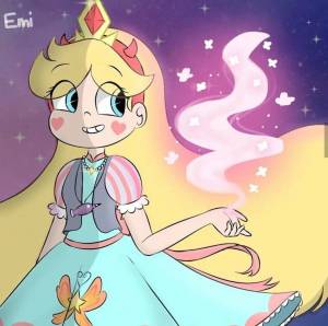 Раскраска звездная принцесса #20 #313180