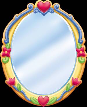 Раскраска зеркало для детей #2 #315009