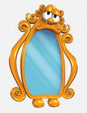 Раскраска зеркало для детей #8 #315015