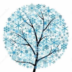 Раскраска зимнее дерево для детей #31 #315548