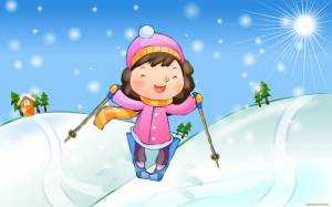 Раскраска зимние виды спорта для детей в детском саду #37 #315733