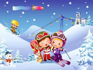 Раскраска зимние виды спорта для детей картинки #3 #315738