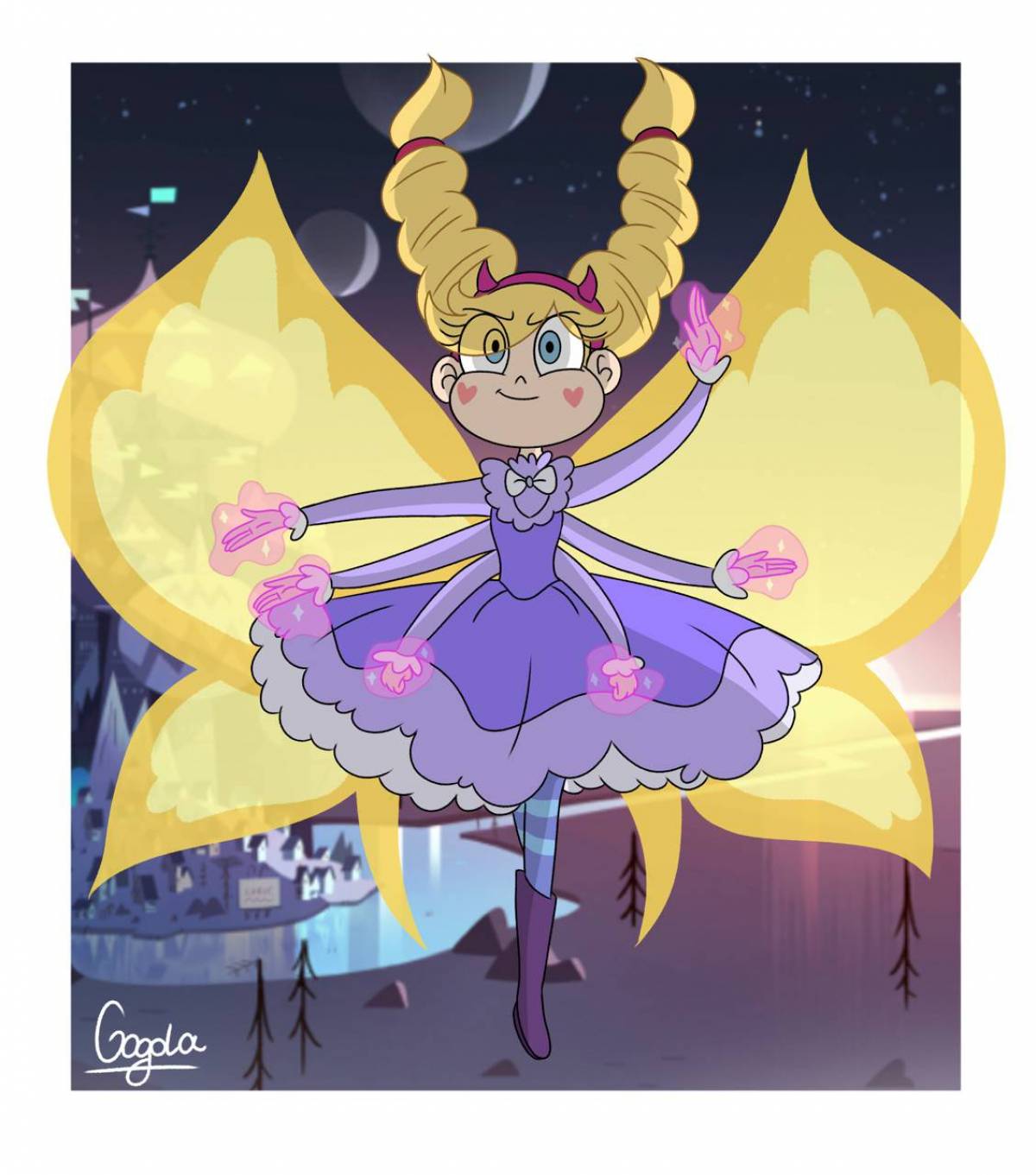 картинки принцесса звездочка и силы