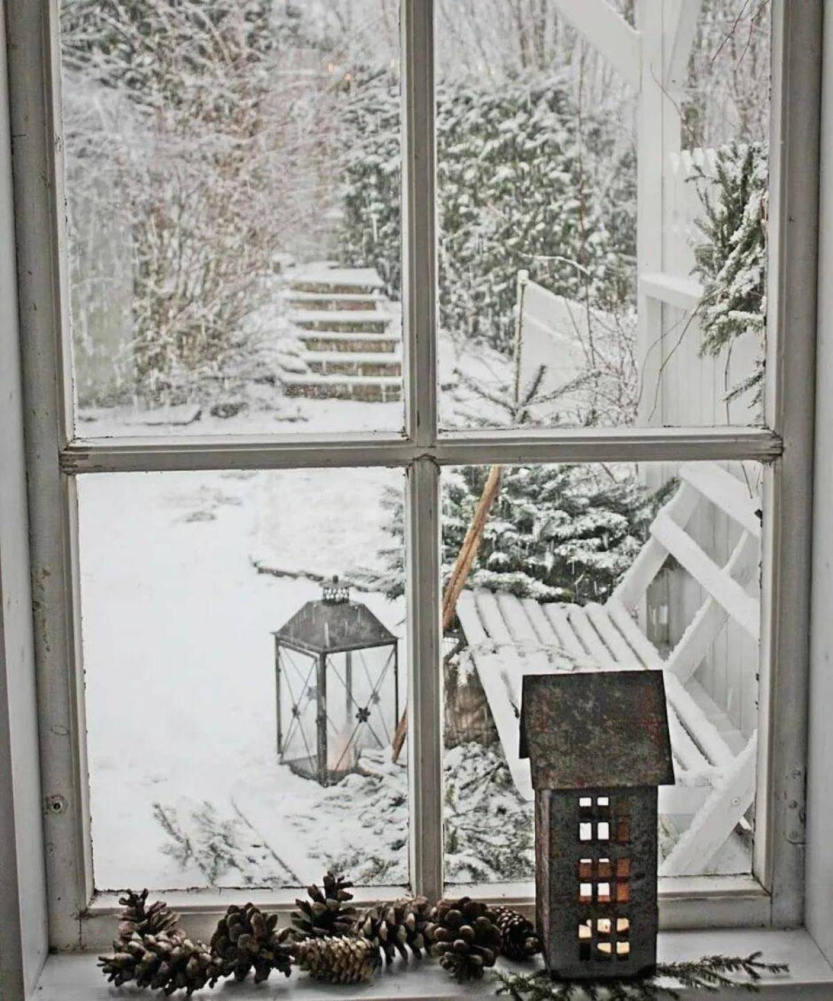 Зимнее окно #11