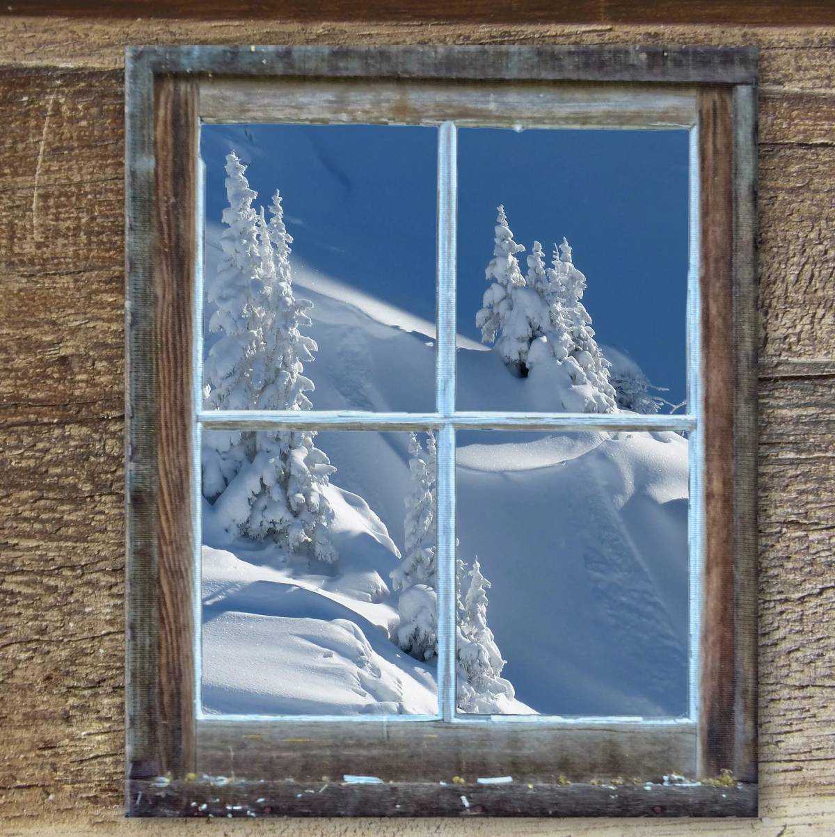 Зимнее окно #15