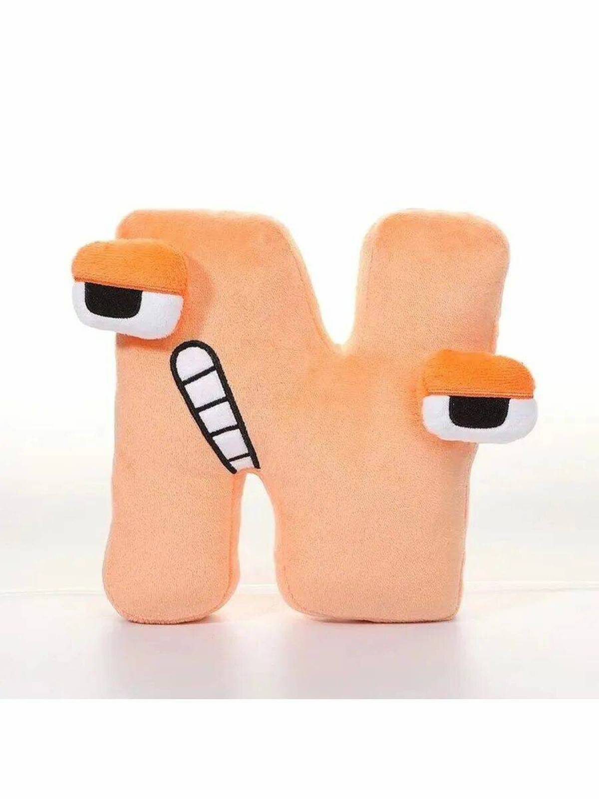 Купить Мягкие Игрушки Алфавит