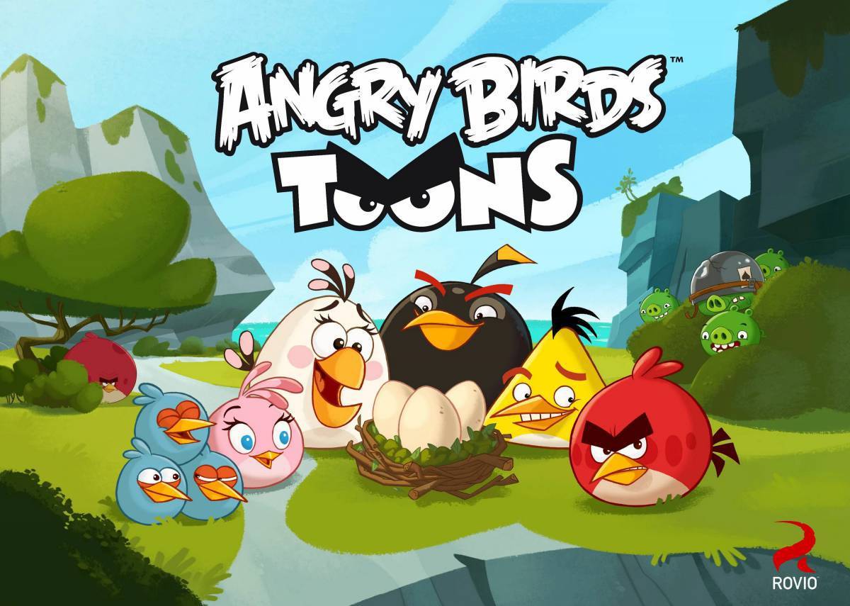 Игра Angry Birds toons