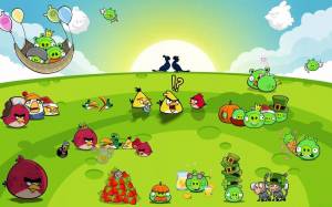 Раскраска angry birds #12 #30686