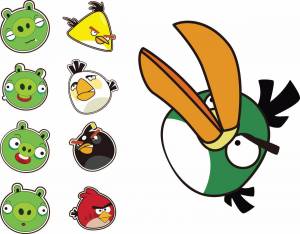 Раскраска angry birds #27 #30701