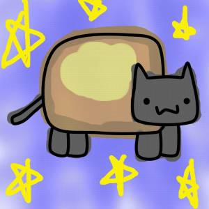 Раскраска cartoon cat #9 #30804